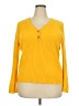 Lauren Jeans Co. 100% Cotton Yellow Pullover Sweater Size 2X - photo 1