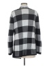 Lands' End Checkered-gingham Gray Cardigan Size M (estimated) - photo 2