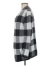 Lands' End Checkered-gingham Gray Cardigan Size M (estimated) - photo 5