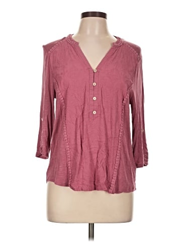 Democracy 3/4 Sleeve Blouse (view 1)