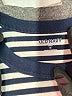 Old Navy Stripes Ivory Short Sleeve Turtleneck Size M - photo 7