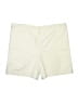 Talbots 100% Cotton Solid Ivory Khaki Shorts Size L - photo 1