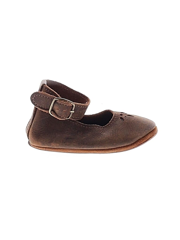 Pre-owned Assorted Brands Kids' Booties In Brown