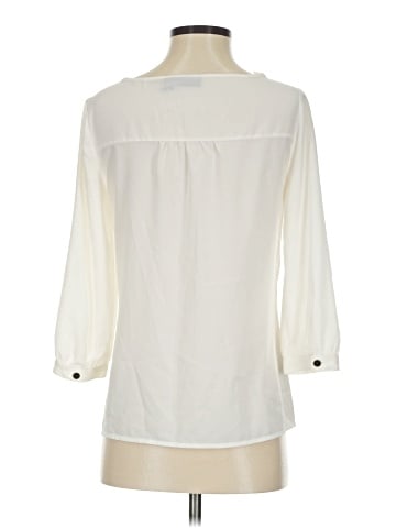 a.n.a. A New Approach 3/4 Sleeve Blouse (view 2)