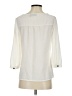 a.n.a. A New Approach 100% Polyester Ivory 3/4 Sleeve Blouse Size S - photo 2