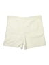 Talbots 100% Cotton Solid Ivory Khaki Shorts Size L - photo 2
