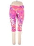 Danskin Now Graphic Pink Orange Active Pants Size M - photo 1