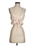 Zara Ivory Sleeveless Blouse Size S - photo 1