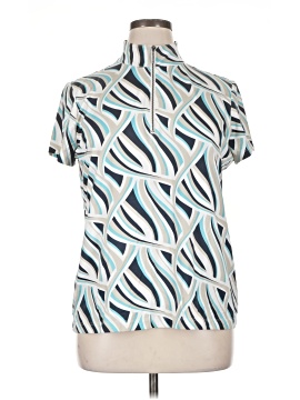 Weekends By Chico's Short Sleeve Blouse