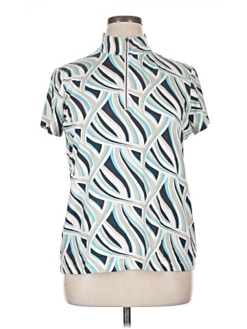 Weekends by Chico's Short Sleeve Blouse (view 1)