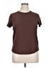 Madewell Brown Short Sleeve Top Size XL - photo 1