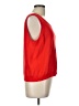 St. John Red Sleeveless Top Size L - photo 4