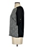 The Limited 100% Polyester Graphic Chevron-herringbone Multi Color Gray 3/4 Sleeve Top Size XS - photo 5