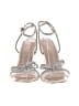 Dream Pairs Silver Ivory Sandals Size 8 - photo 2