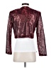 John Roberts Metallic Burgundy Blazer Size P (petite) - photo 2