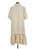 Shein 100% Polyester Tan Casual Dress Size 12 - photo 2