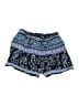 Ann Taylor LOFT 100% Rayon Paisley Blue Shorts Size S - photo 1