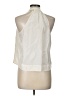Bebe Solid Ivory Sleeveless Blouse Size L - photo 2
