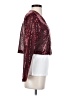 John Roberts Metallic Burgundy Blazer Size P (petite) - photo 4