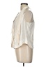 Bebe Solid Ivory Sleeveless Blouse Size L - photo 5