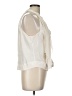 Bebe Solid Ivory Sleeveless Blouse Size L - photo 4