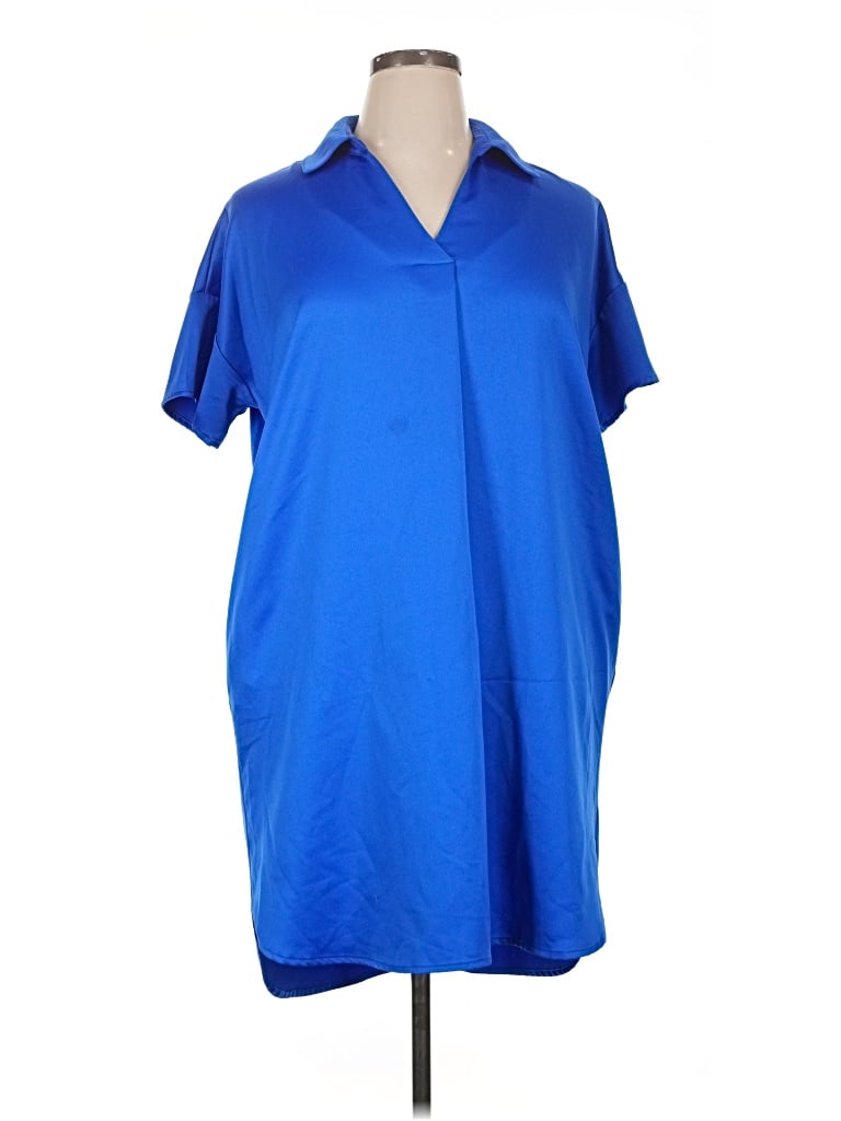 Pre-owned The Limited Casual Dress In Blue