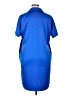 The Limited 100% Polyester Blue Casual Dress Size L - photo 2