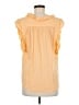 Dylan 100% Rayon Orange Sleeveless Blouse Size M - photo 2