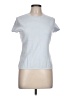 Calvin Klein Silver Short Sleeve Top Size L - photo 1