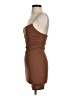 Pull&Bear 100% Cotton Solid Brown Cocktail Dress Size XS - photo 5