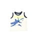 Carter's 100% Cotton Ivory Sleeveless T-Shirt 6-9 MO / 9 MO - photo 1