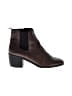 Lucky Brand 100% Leather Brown Ankle Boots Size 8 1/2 - photo 1