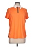 Belyn Key Orange Short Sleeve Top Size L - photo 1