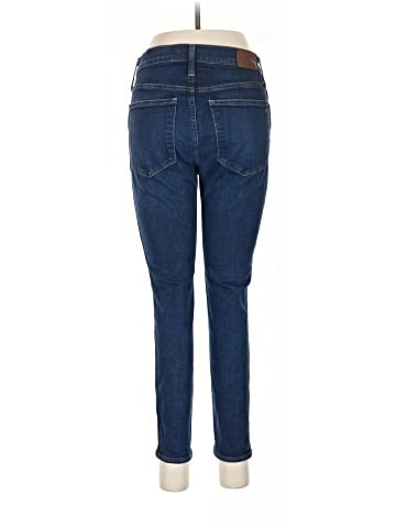 Madewell Petite 10" High-Rise Skinny Jeans in Hayes Wash (view 2)