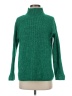 Ann Taylor LOFT Solid Green Turtleneck Sweater Size S - photo 1