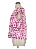 Juniper + Lime Pink Short Sleeve Blouse Size XL - photo 5