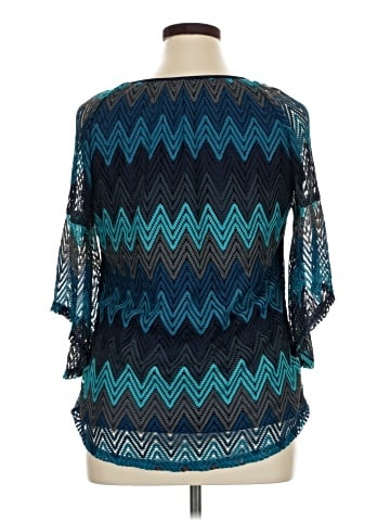 Tacera 3/4 Sleeve Blouse (view 2)