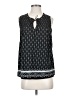 Daniel Rainn 100% Rayon Black Sleeveless Blouse Size S - photo 1