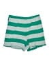 emerald Stripes Green Shorts Size 3X - photo 1