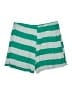 emerald Stripes Green Shorts Size 3X - photo 2