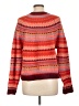 American Eagle Outfitters Print Orange Pullover Sweater Size L - photo 2