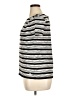 T by Talbots Stripes Silver Short Sleeve T-Shirt Size XL (petite) - photo 5