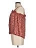 J.Crew 100% Silk Red 3/4 Sleeve Silk Top Size 8 (petite) - photo 5
