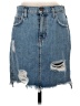 Current/Elliott Blue Denim Skirt Size 27 waist - photo 1