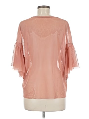 Zara W&B Collection 3/4 Sleeve Blouse (view 2)