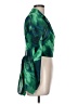 Shein 100% Polyester Green 3/4 Sleeve Blouse Size L - photo 4