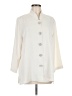 Caroline Rose 100% Polyester Ivory Coat Size M - photo 1