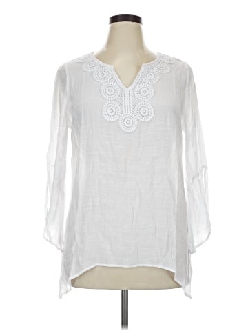 Counterparts 3/4 Sleeve Blouse (view 1)