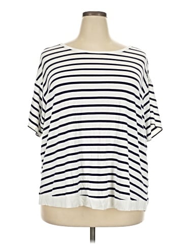 Lane Bryant 3/4 Sleeve T-Shirt (view 1)