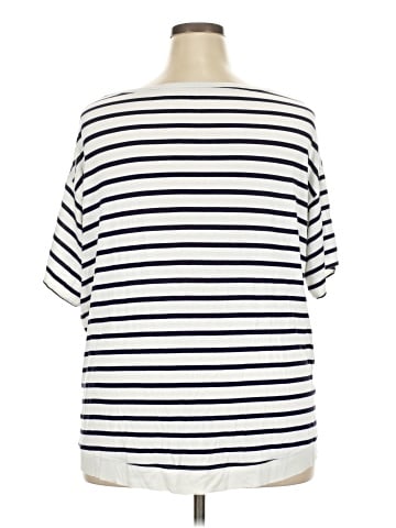 Lane Bryant 3/4 Sleeve T-Shirt (view 2)